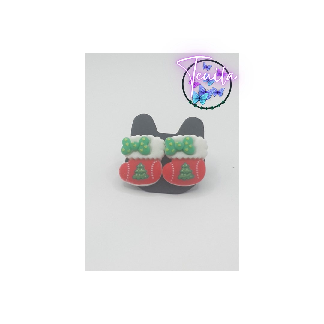 XMAS STOCKINGS STUDS